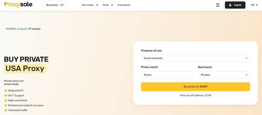 Proxy-Sale US Proxies