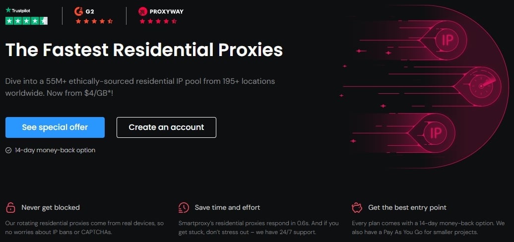 Smartproxy Residential Proxies