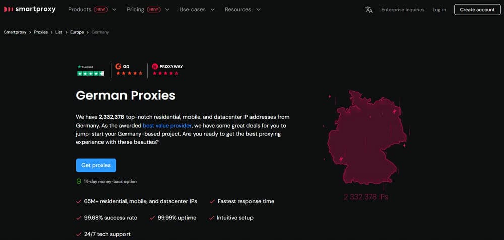 Smartproxy German Proxies New