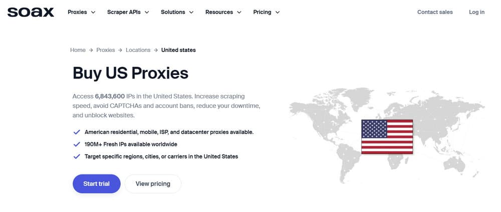 Soax US Proxies