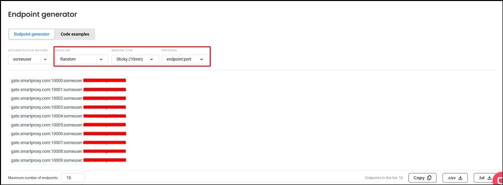 Smartproxy 的使用