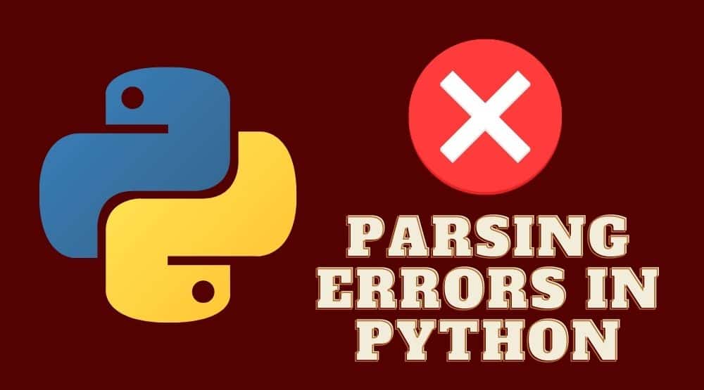 Parsing Errors in Python