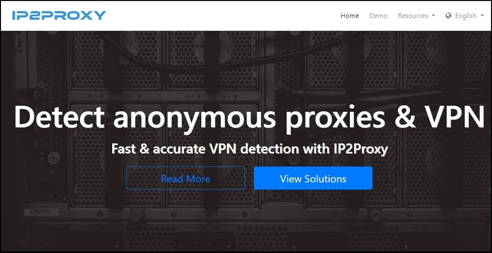 IP2Proxy Homepage