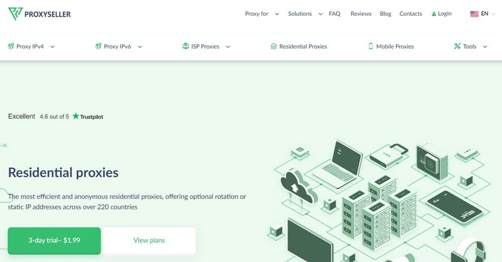 Proxy-Seller Residential Proxies