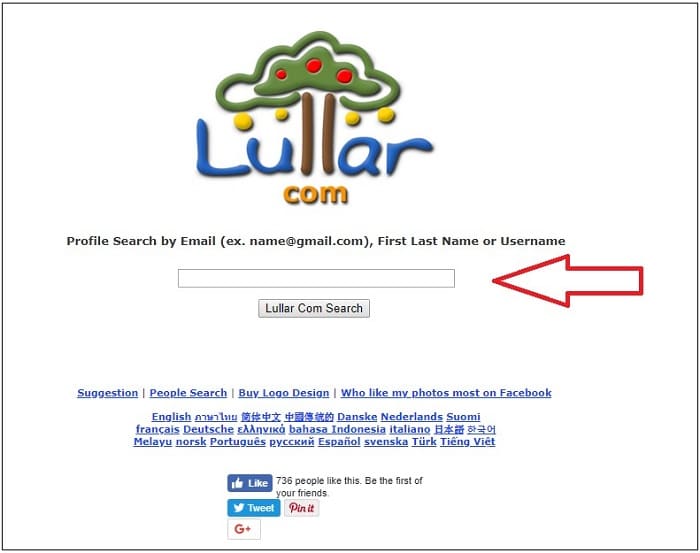 使用 Lullar 通过电子邮件查找社交媒体帐户
