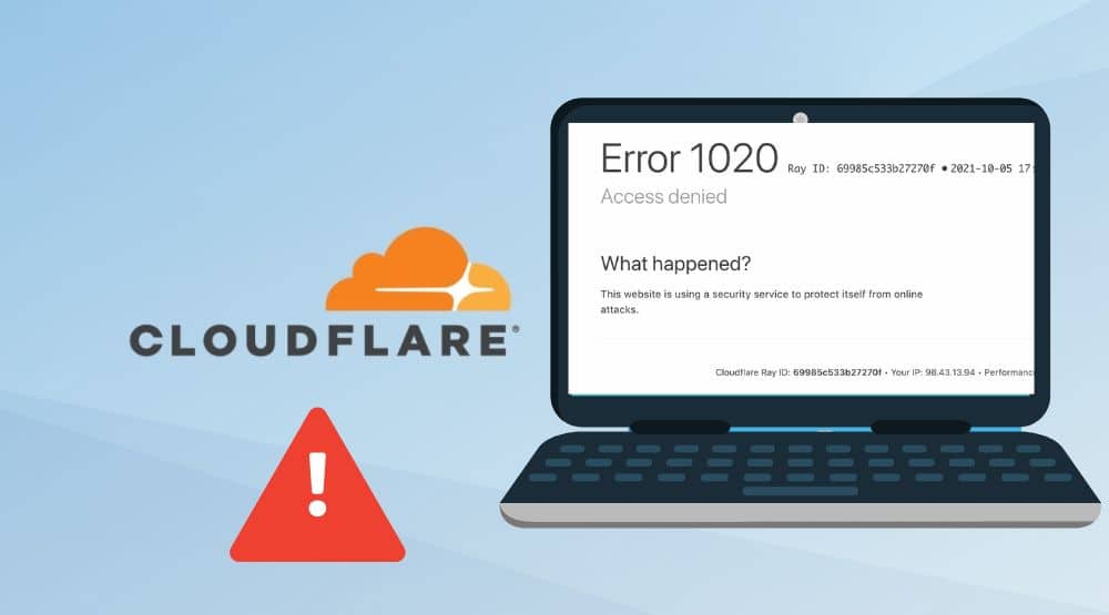 Cloudflare's Error 1020 Access Denied