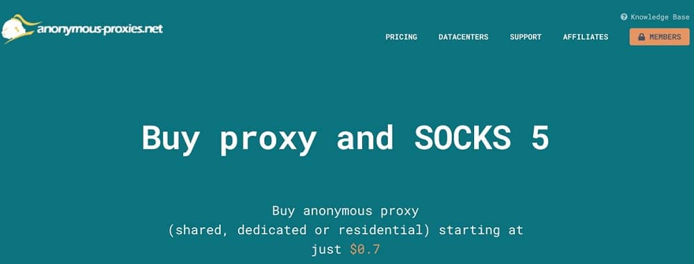Anonymous-Proxies Overview