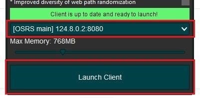 Launch client