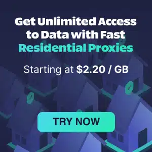 SOAX's fast residential proxies