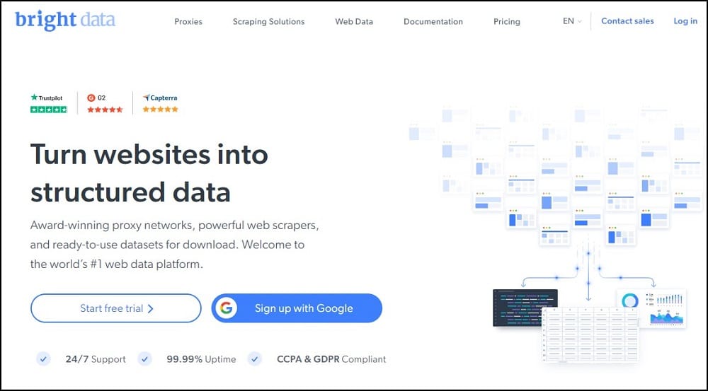 Bright Data as a Proxyrack Alternatives
