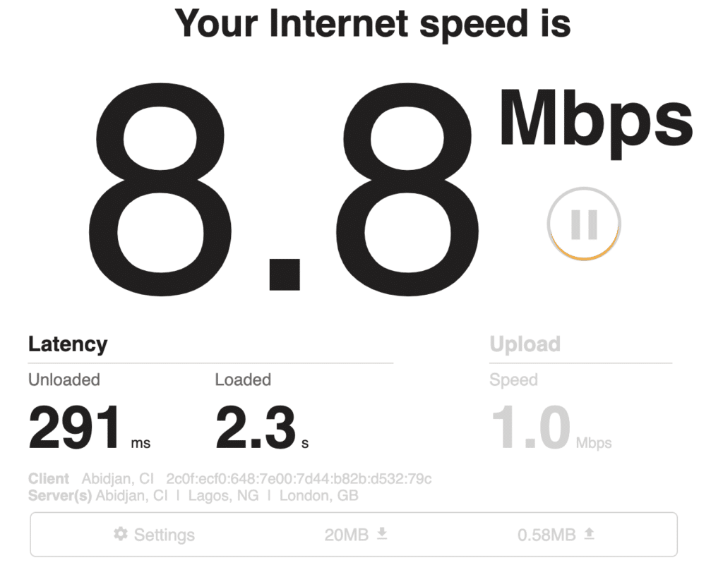 Performance Speed is Below Average