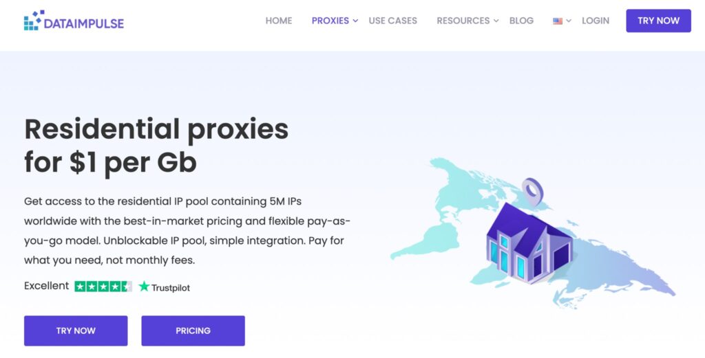 DataImpulse home