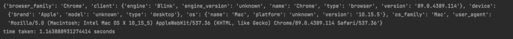 API endpoint