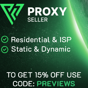 Proxy-Seller –  15% OFF for Residential and ISP Proxy