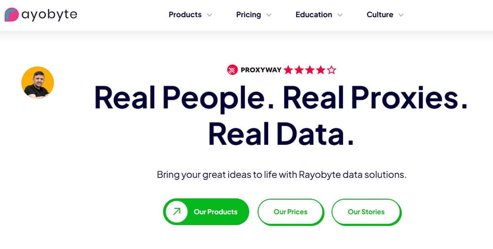 Rayobyte New Homepage