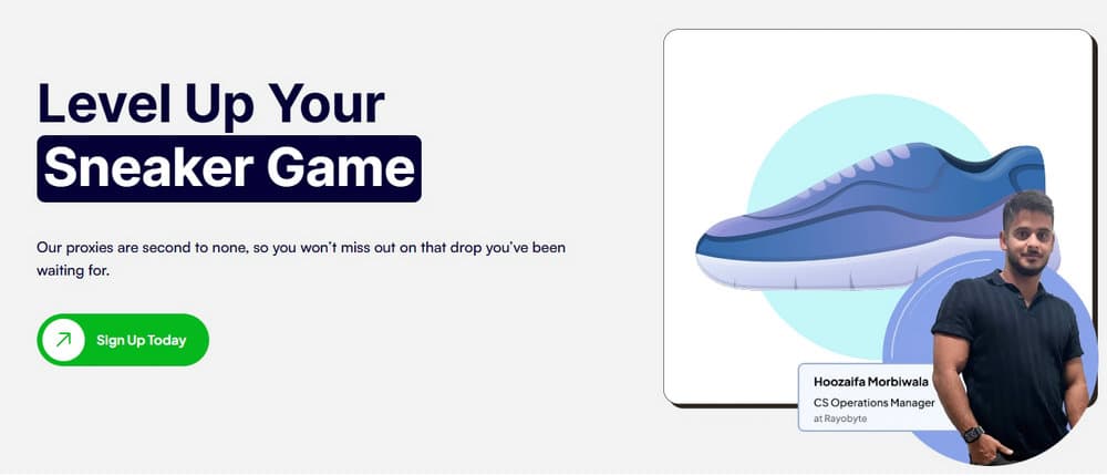 Rayobyte Sneaker Proxies