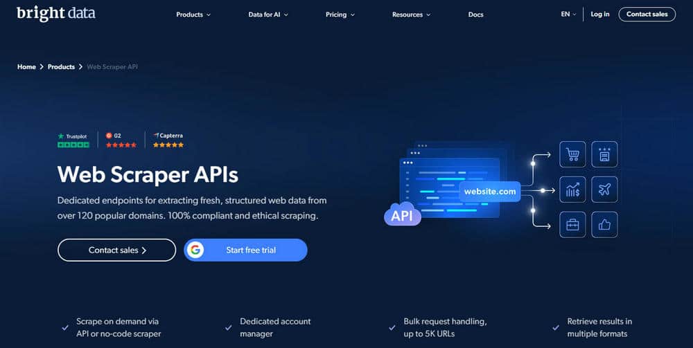 Bright Data Scraping API