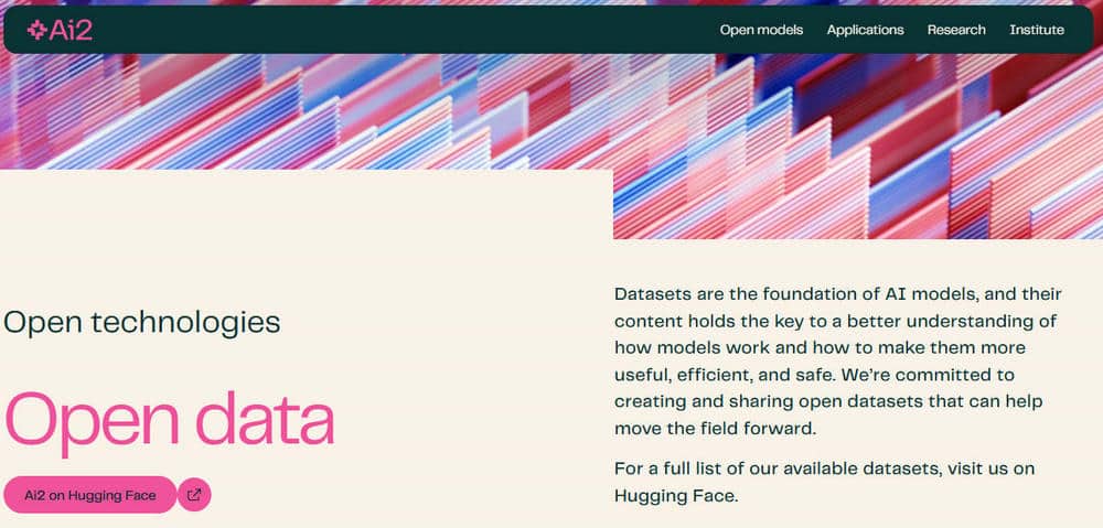 AI2 Open Data