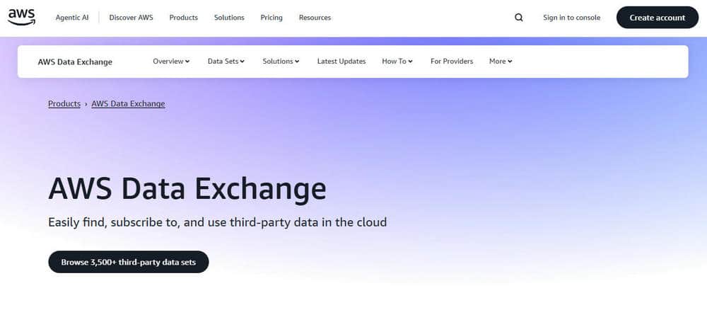 AWS Data Exchange