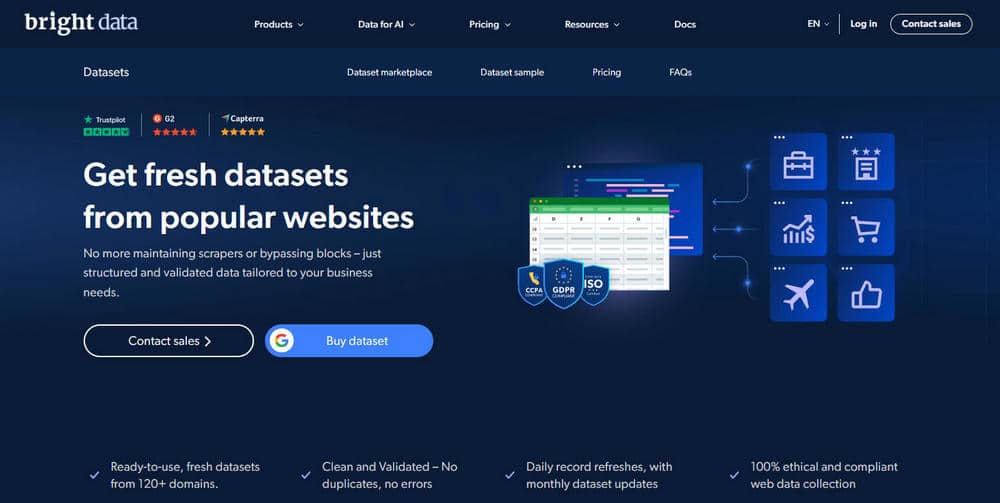 Bright Data Datasets