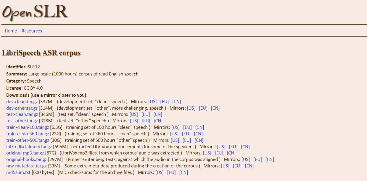 LibriSpeech