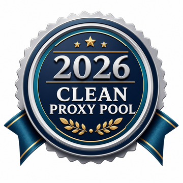 SOAX Clean Proxy Pool 2026 badge