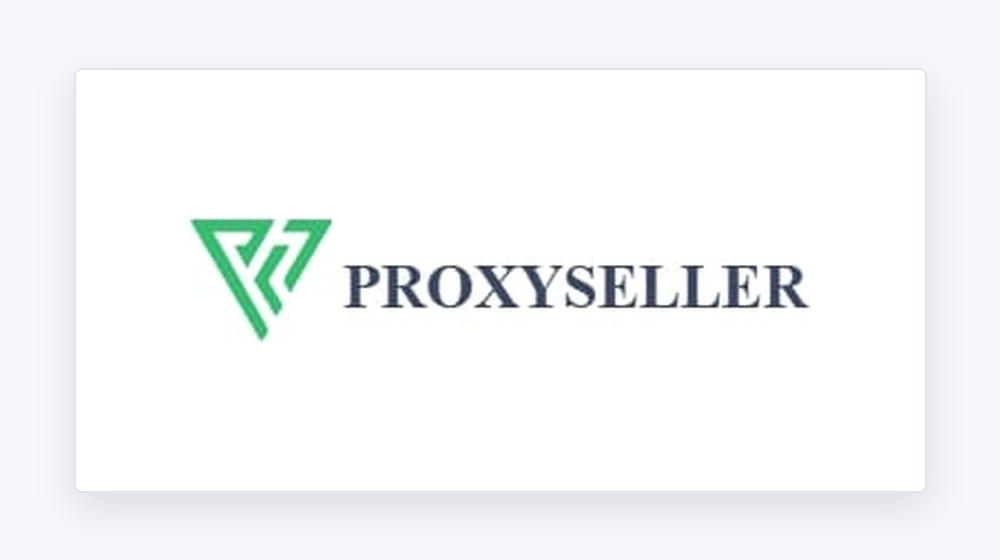 Proxy-Seller logo shown in a clean merchant brand card